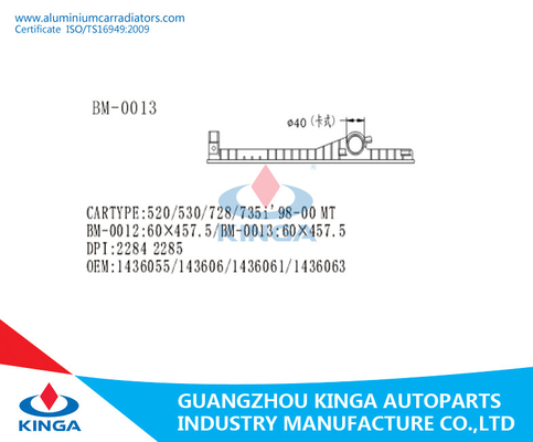 Bmw 520/530/728/735I 98-00 M.Ü.plastikwasserkasten-Ersatz 60*457.5mm fournisseur