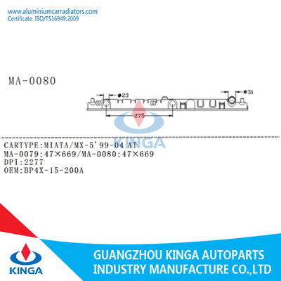 Kundenspezifisches MAZDA 2005 2006 Sammelrechte Wasserkasten-Kühlmittel-Wiederaufnahme LFB7-15-200A fournisseur