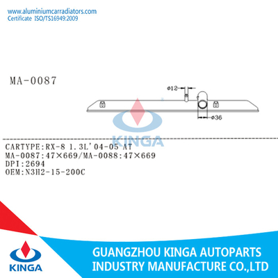 MAZDA RX-8 1.3L' 04-05 AN Heizkörper-Spitzen-Behälter-Ersatz Soem N3H2-15-200C fournisseur