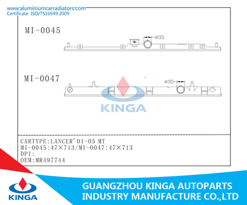 Soem MR497744 Mitsubishi wässern Reparatur-Plastikwasserkasten für ULAN 2001-2005 fournisseur