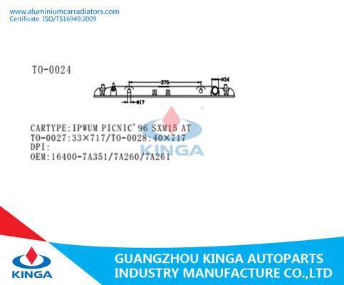 16400-20050 wässern TOYOTA Reparatur-Heizkörper-Plastikbehälter für CAMRY'95-96 MCV10/MCX10 fournisseur