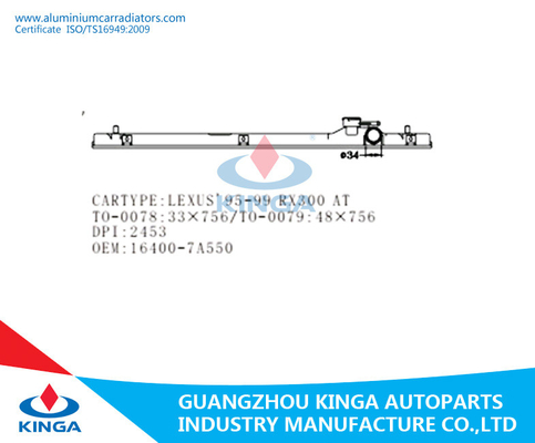 Plastikwasserkasten-Ersatz LEXUS'95-99 RX300 Soems 16400-20120 AN fournisseur