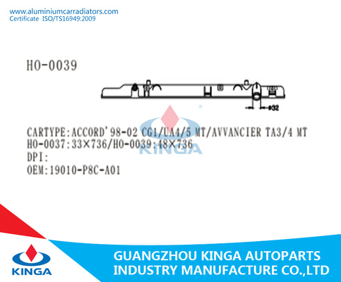 Auto-Wasserkasten/unteres Wasser-Plastikbehälter für ABKOMMEN-Soem 19010-P8C-A01 HONDAS 1998-2002 fournisseur