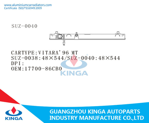 M.Ü.-Heizkörper-Plastikbehälter 17700-86CB0 UNTERSEITE Behälter SUZUKI-VITARA'96 fournisseur